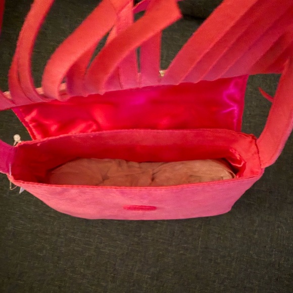 Gymboree Pink Fringe Shoulder Bag - Picture 2 of 2